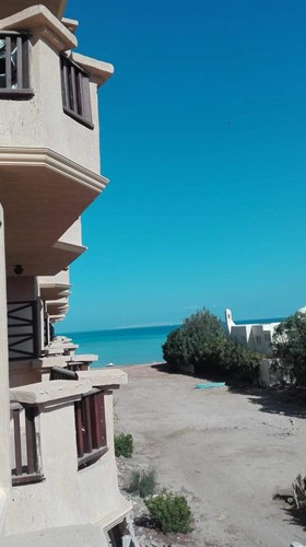 Voll möbliertes Studio mit Meerblick in Hurghada